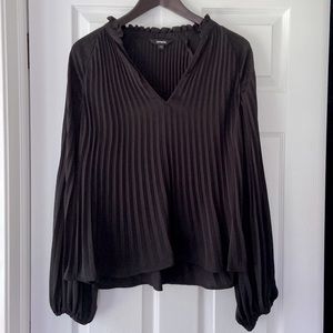 Express accordion blouse.